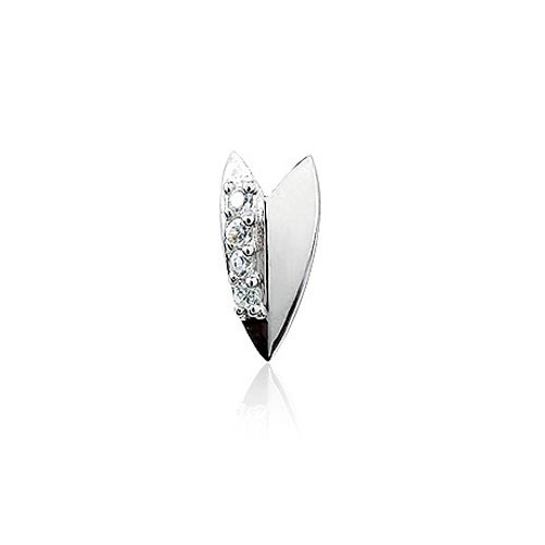 Loving Heart-shaped Titanium Earrings -£97 - Titanium Jewellery UK