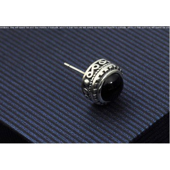 Beautiful Black Spherical Titanium Earrings-£99 - Titanium Jewellery UK