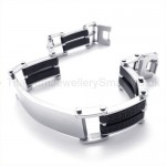 Titanium Engravable Men's ID Bracelet 19436