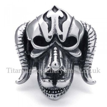 Titanium Skull Ring