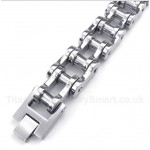 Titanium Bicycle Chain Bracelet