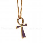 Unisex Titanium Pendant The Ankh Cross PN-1010