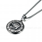 Men's Titanium Pendant 4 cm Eye of Horus Punk PN-762S