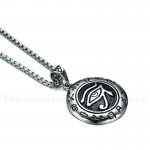 Men's Titanium Pendant 4 cm Eye of Horus Punk PN-762S