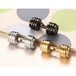 Men's Titanium Pendant Dumbbell Sport PN-532