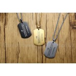 Men's Titanium Pendant Bible PN004