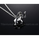 Men's Titanium Pendant Elephant PN-568