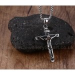 Unisex Titanium Pendant Jesus Cross PN-460