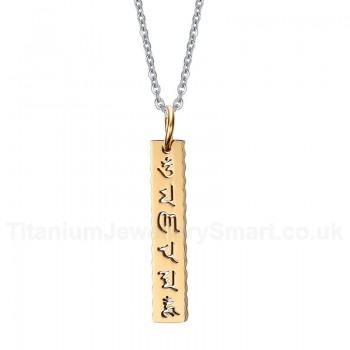 Men's Titanium Pendant Hollow PN-390