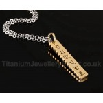 Men's Titanium Pendant Hollow PN-390